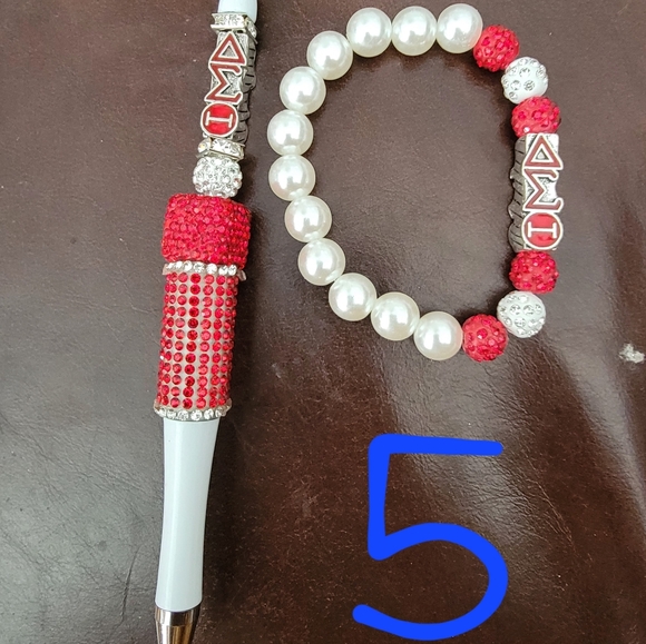 DELTA SIGMA THETA BRACELET AND PEN SET - Picture 5 of 8